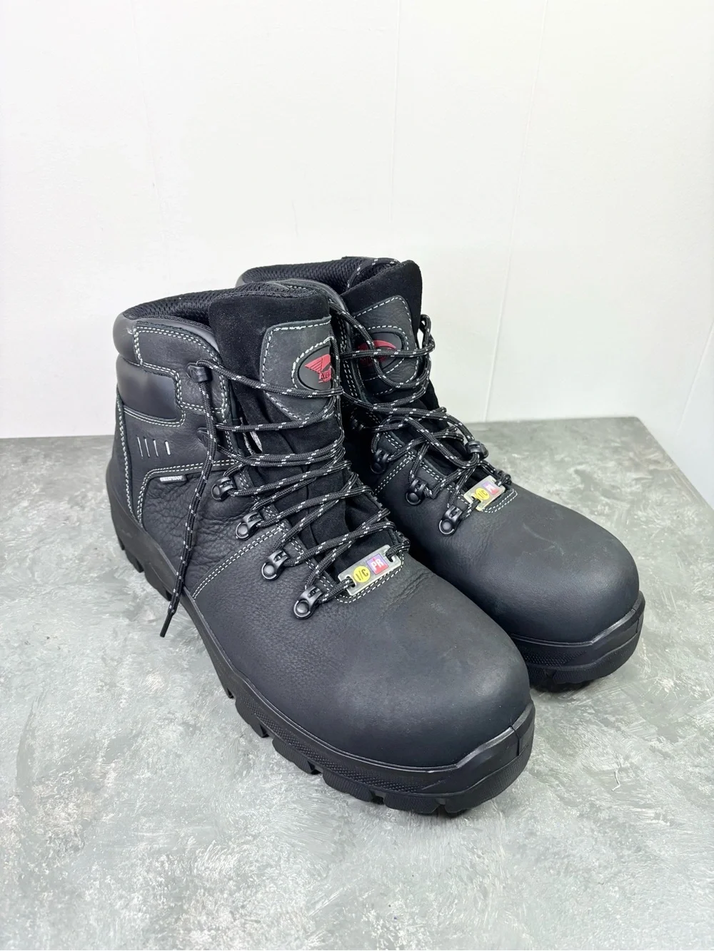 AVENGER MEN'S BLACK FOUNDATION WORK BOOTS COMPOSITE TOE size 15 new